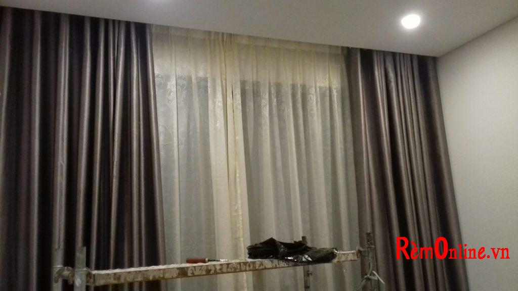 Rèm 2 lớp trang trí cho phòng ngủ